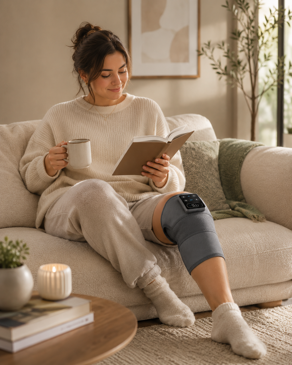 REKIND KNEE Heated Knee Massager