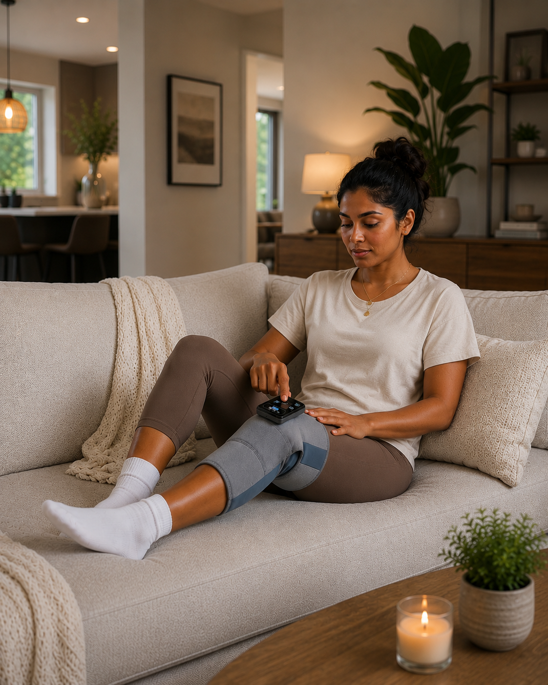 REKIND KNEE Heated Knee Massager