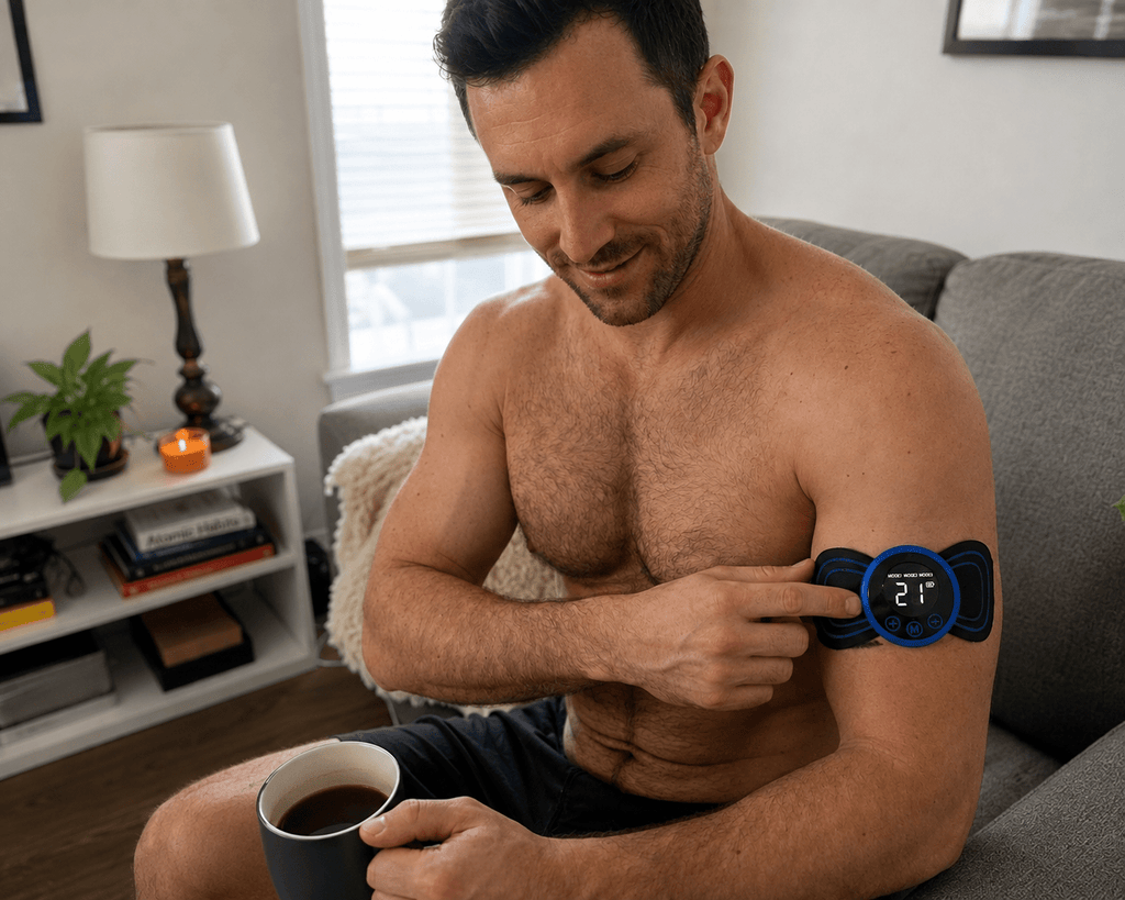 REKIND Pulse™ | Portable EMS Muscle Massager - REKIND