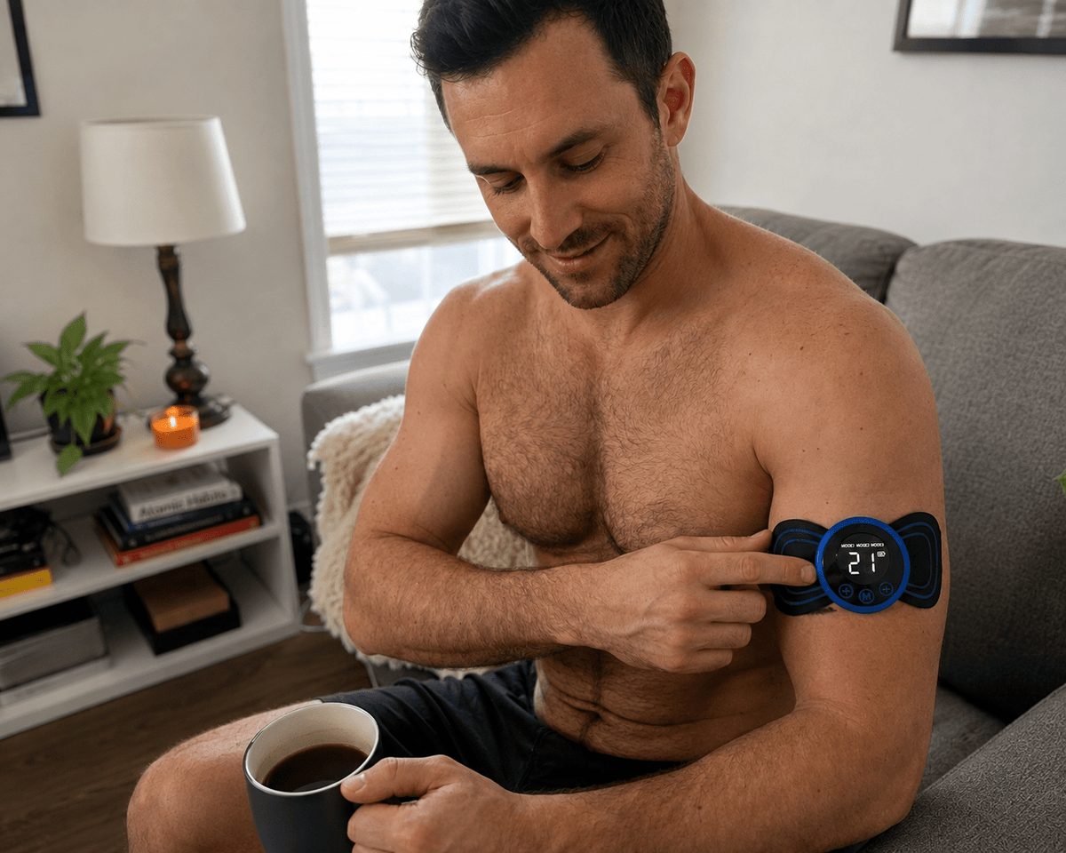 REKIND Pulse™ | Portable EMS Muscle Massager - REKIND