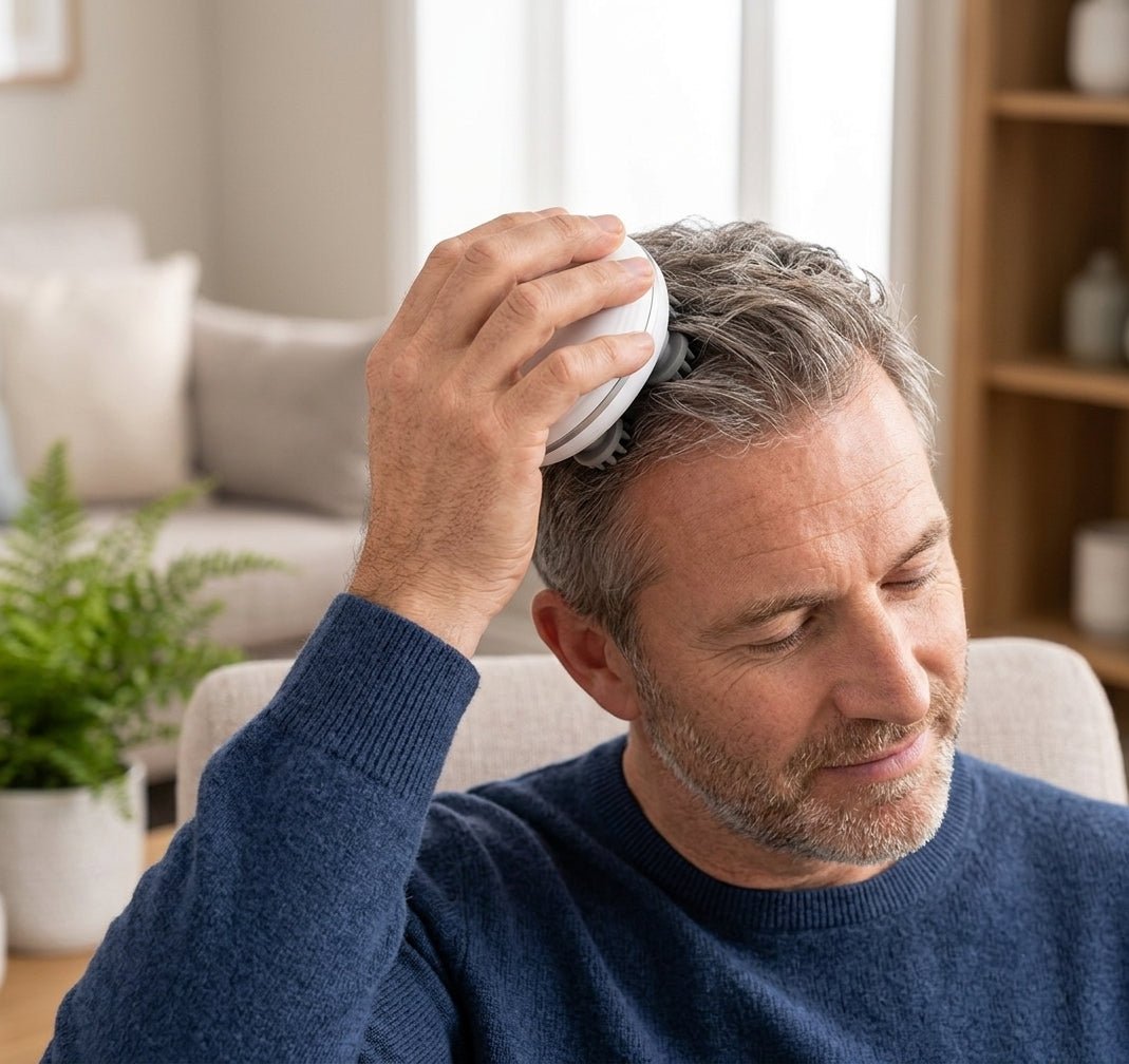 REKIND SCALP™ | Electric Scalp Massager for Relaxation & Scalp Care - REKIND